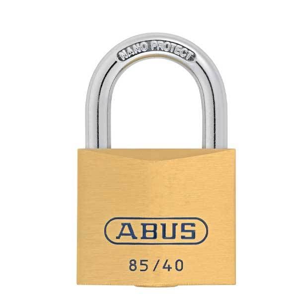 Abus: 85/40 B Solid Brass Padlock KA